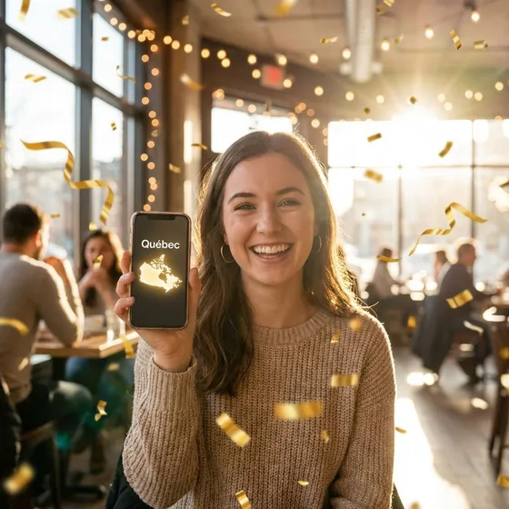 create your new account today: Quebec
